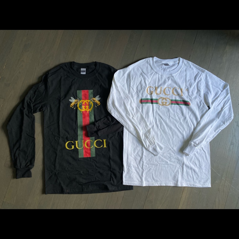 Gucci style t shirts. Never worn